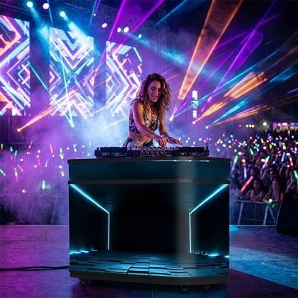 Cabine Led Dj