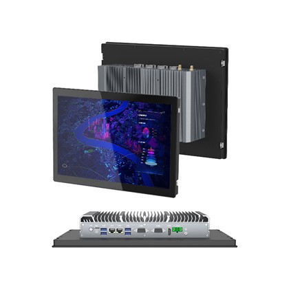 Computador industrial tudo em um sem ventilador