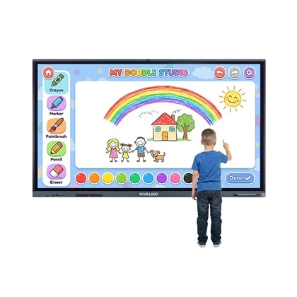 Quadro inteligente na sala de aula